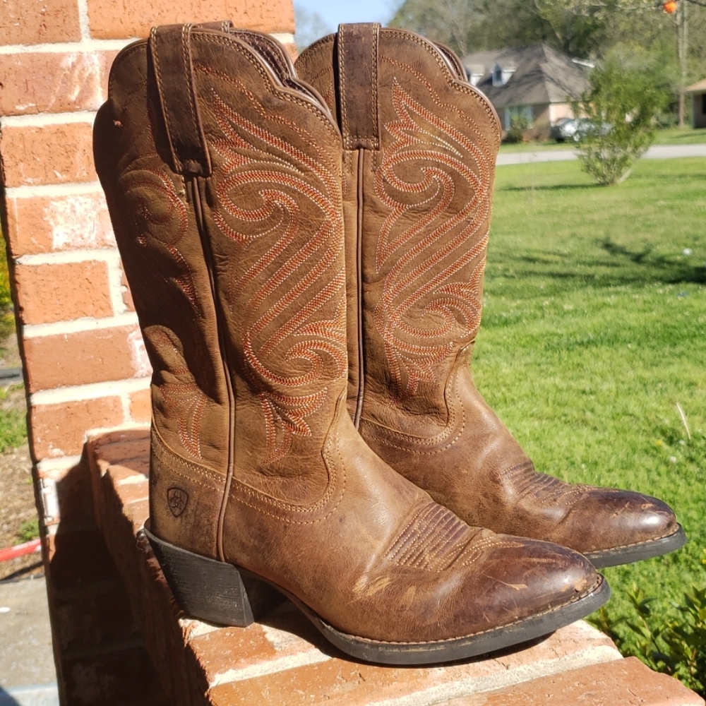 Ariat 11 Inch Shaft Western Cowboy Boots